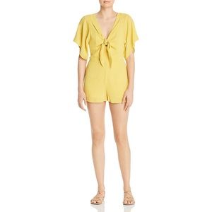 Aqua Yellow Romper